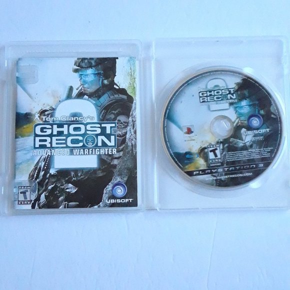 Tom Clancy Playstation 3 Games Ghost Recon Advanced Warfighter and End War - Picture 4 of 10